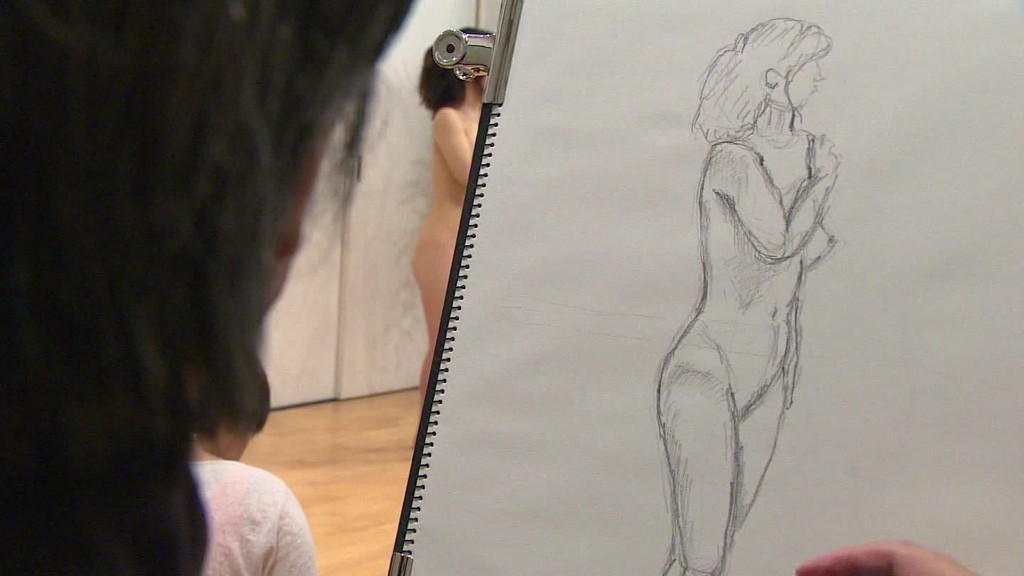  Nude art class for Japan's adult virgins