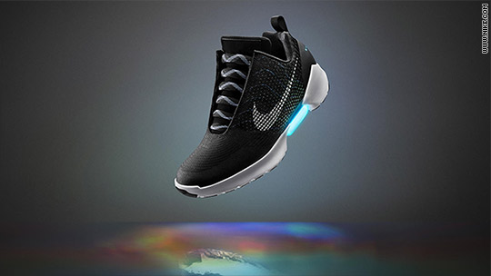 Nike's self-lacing HyperAdapt sneaker 