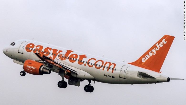 easyjet plane