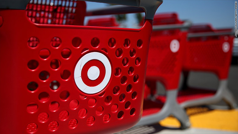 target shopping carts