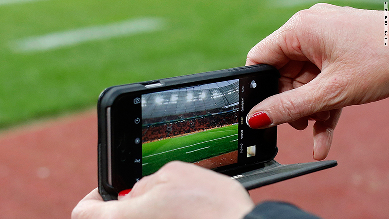 stadium tech agility in action phone screen