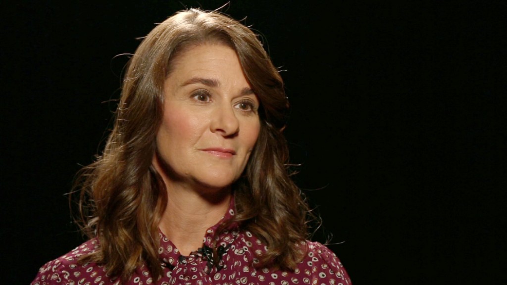 Melinda Gates: 'Poverty is sexist'