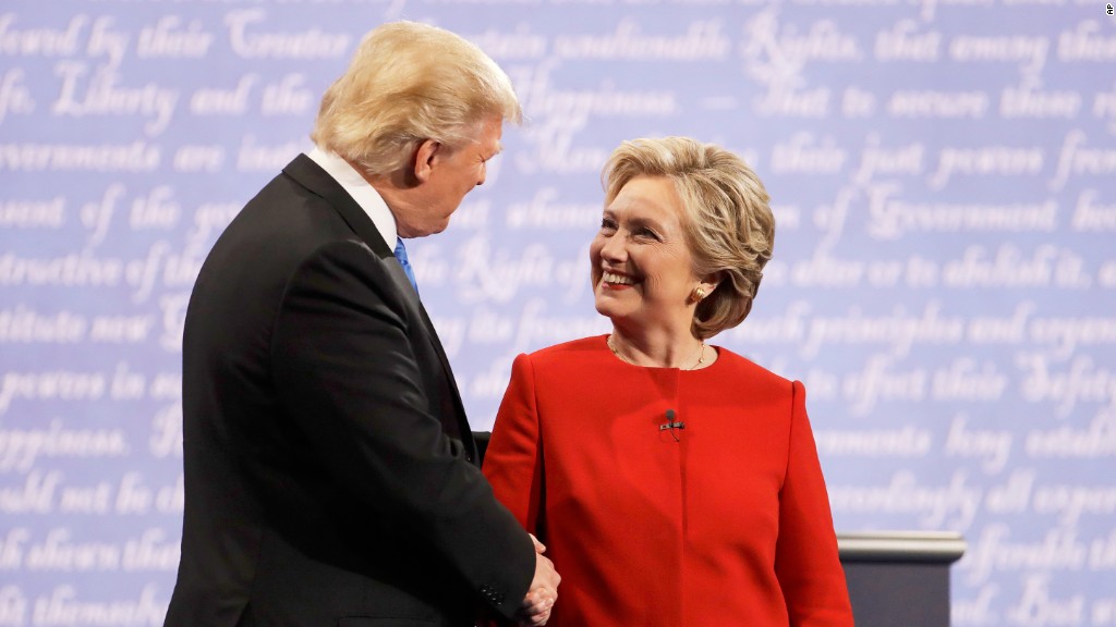 Trump, Clinton spar over jobs