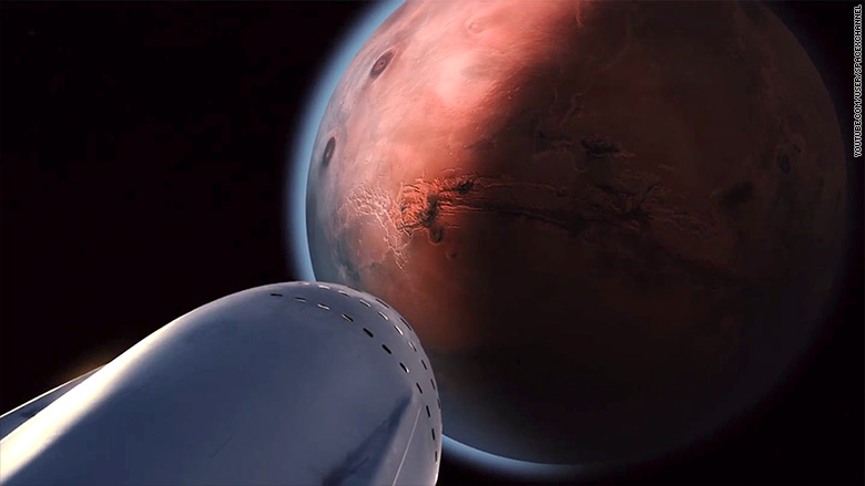 spacex mars