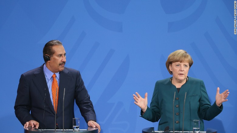 qatar al thani merkel