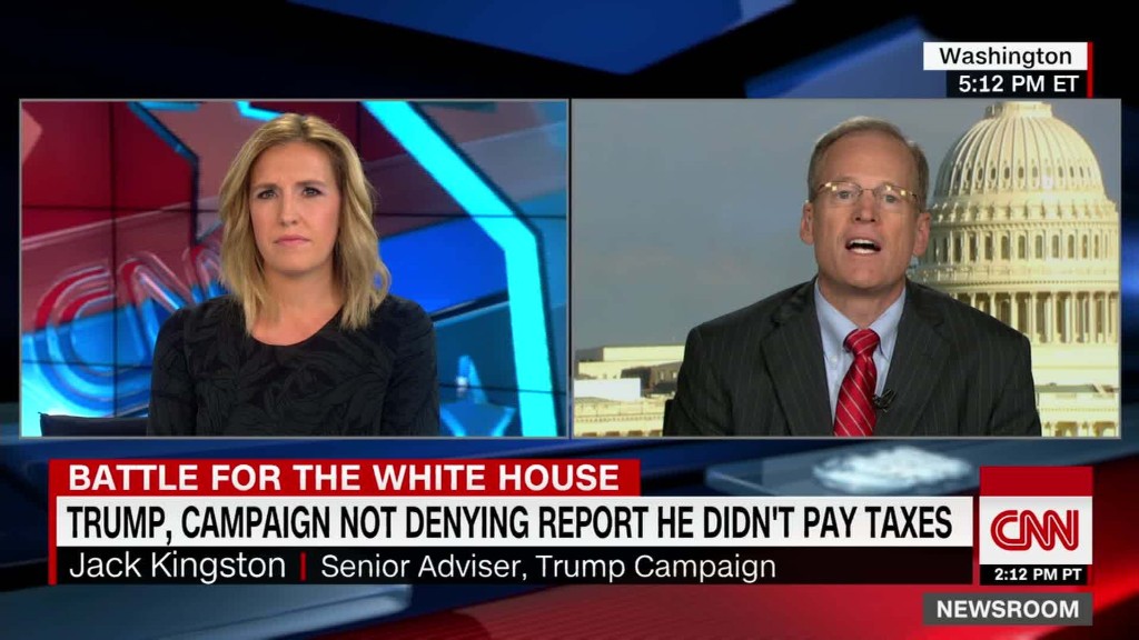 Trump adviser: 'He would be in jail if he had not paid taxes'