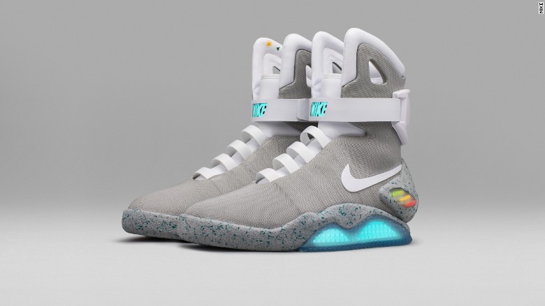 nike mag self tying sneaker