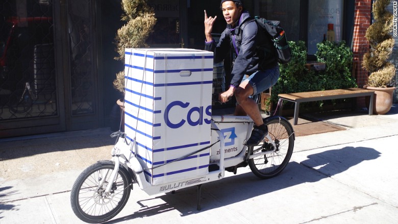 Casper bike courier box