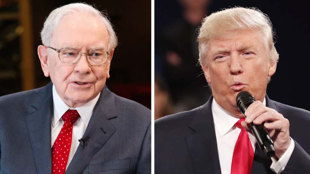 Warren Buffett hits back at Donald Trump over taxes