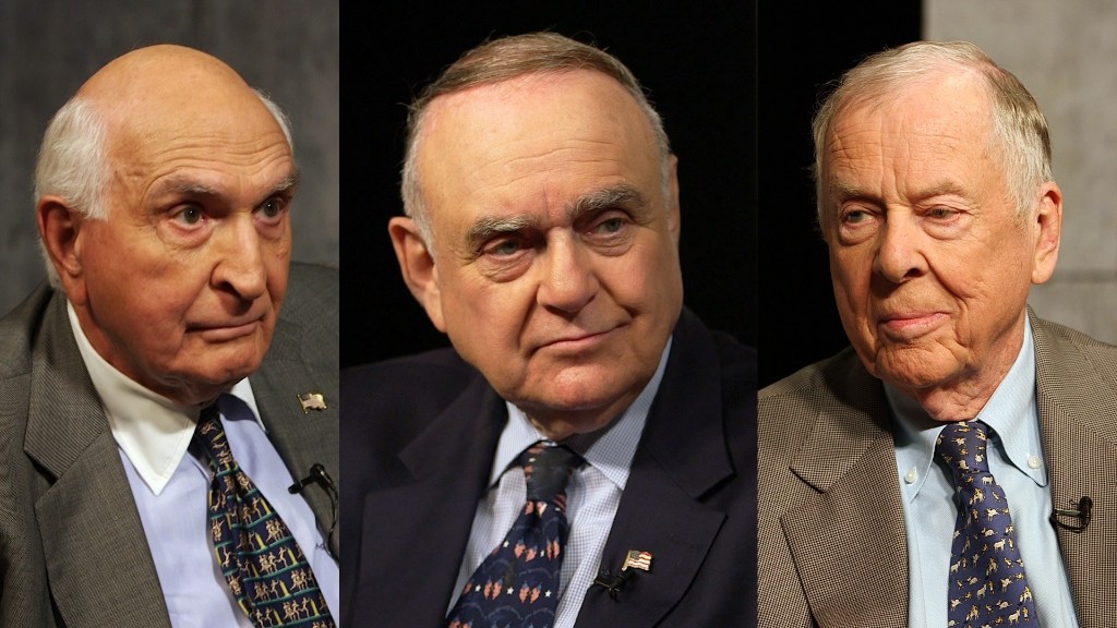 Three very rich guys talk about Trump, taxes, and the 'vilified' 1%