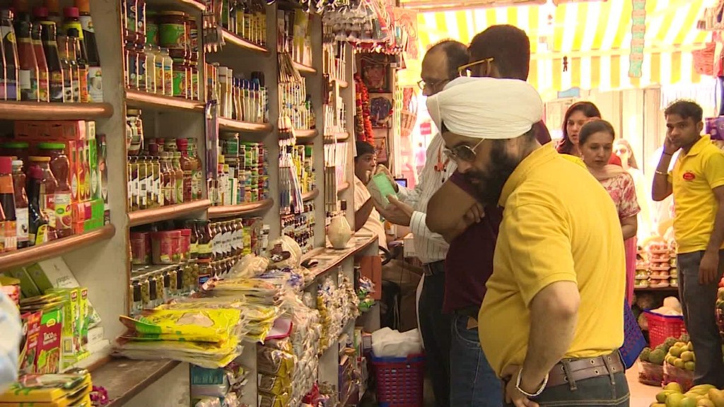 Startup's target market: India's mom and pop shops 