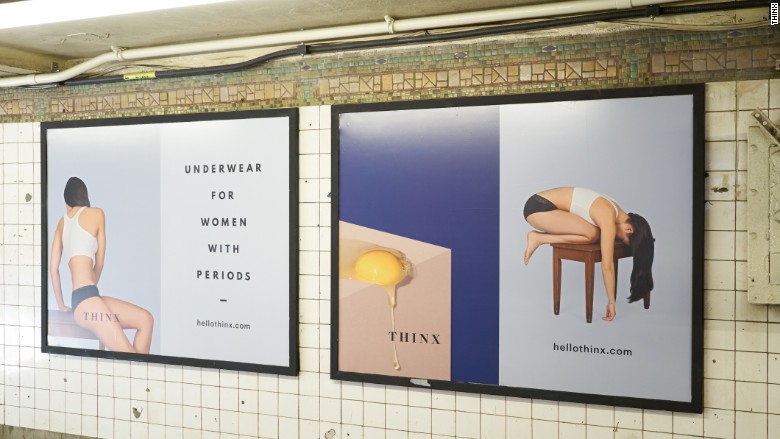 thinx subway ad