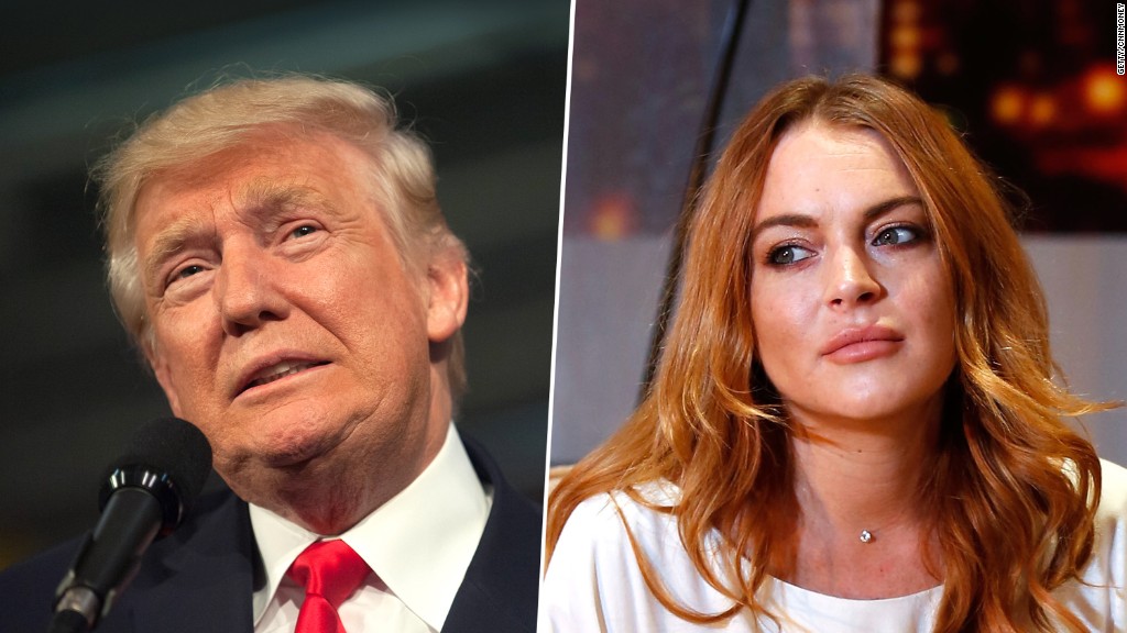 Trump on Lindsay Lohan in 2004: Troubled women are 'best in bed'