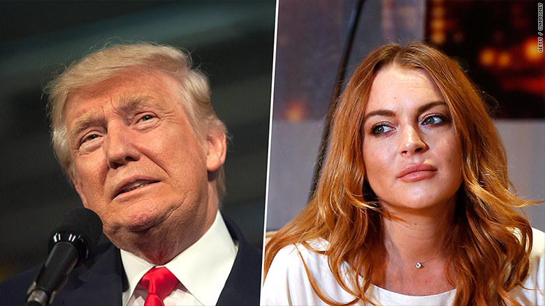 Trump on Lindsay Lohan in 2004: 'Deeply troubled' women are 'always the best in bed'