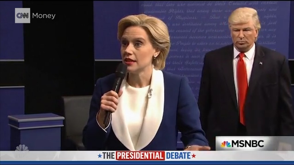 'Saturday Night Live' mocks second Trump and Clinton debate