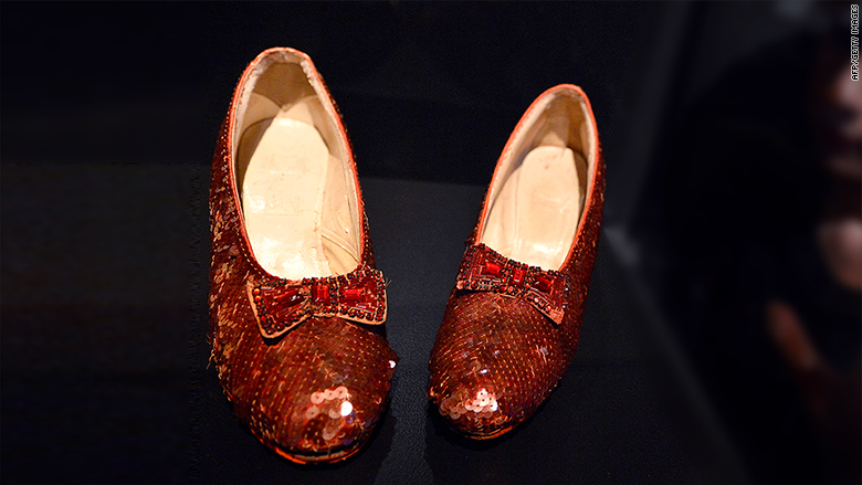 Smithsonian needs $300,000 to save Dorothy's red slippers