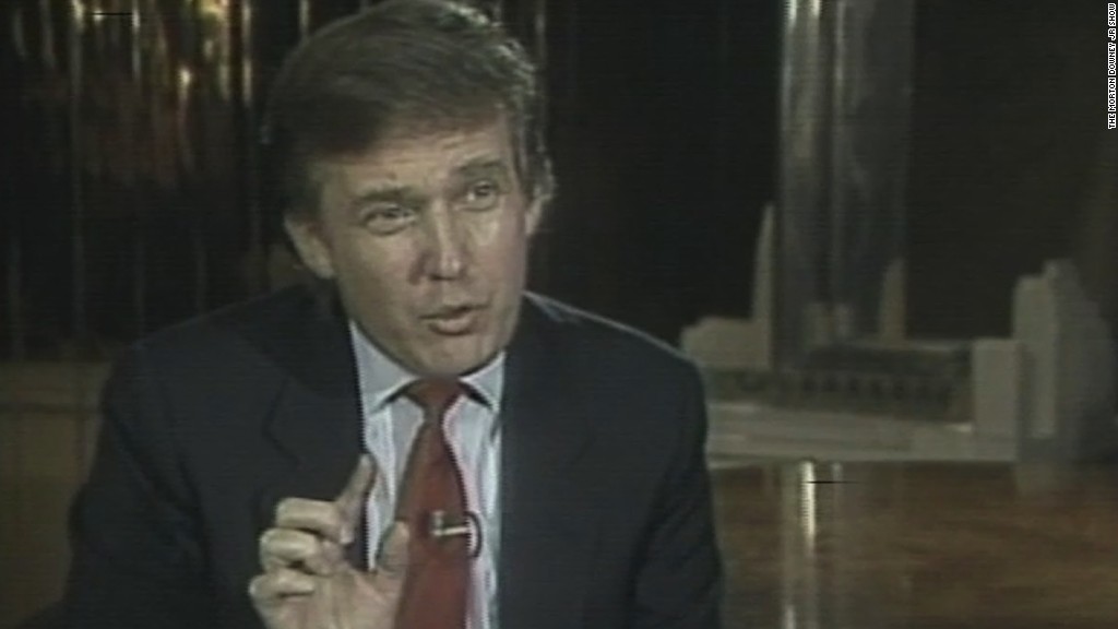 Trump talks trade, media in rare Morton Downey Jr. interview