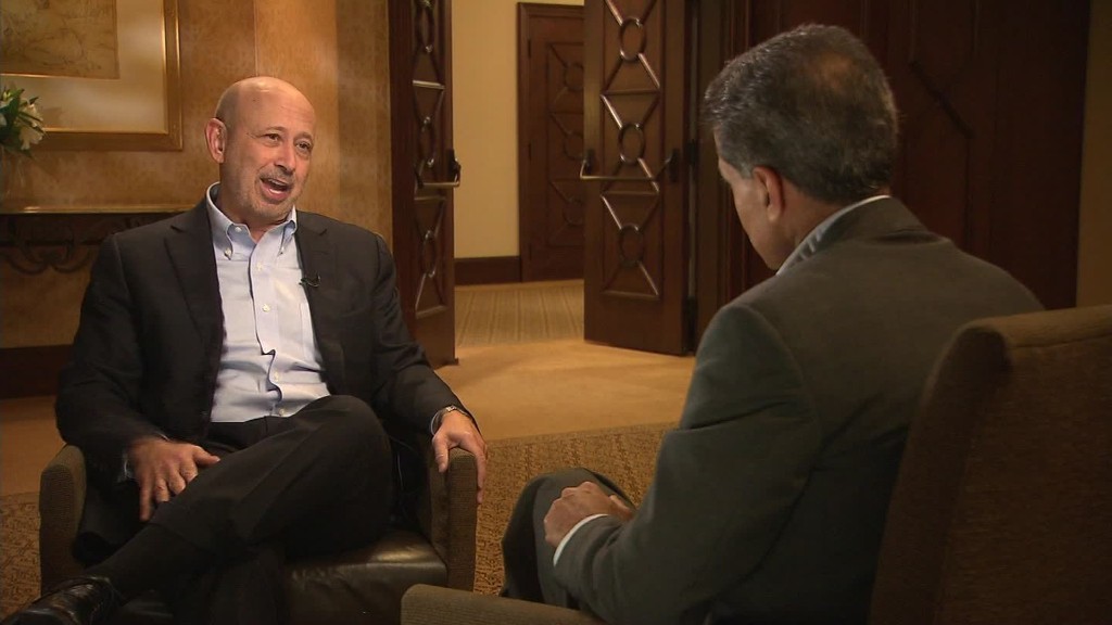 GPS Web Extra: Goldman Sachs CEO on contingency planning