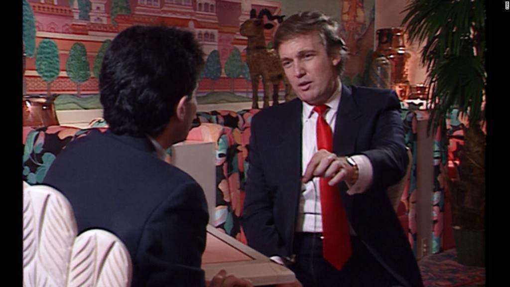 Watch Trump walk out of a 1990 interview