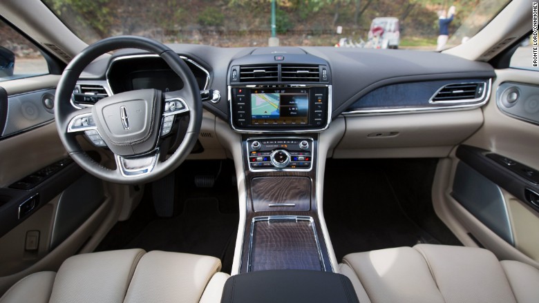 lincoln continental interior