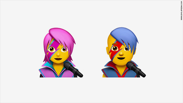 david bowie emoji