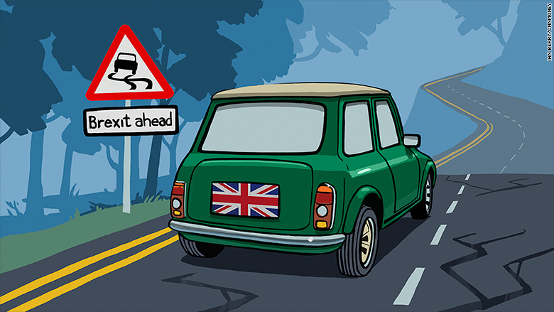 winding brexit road