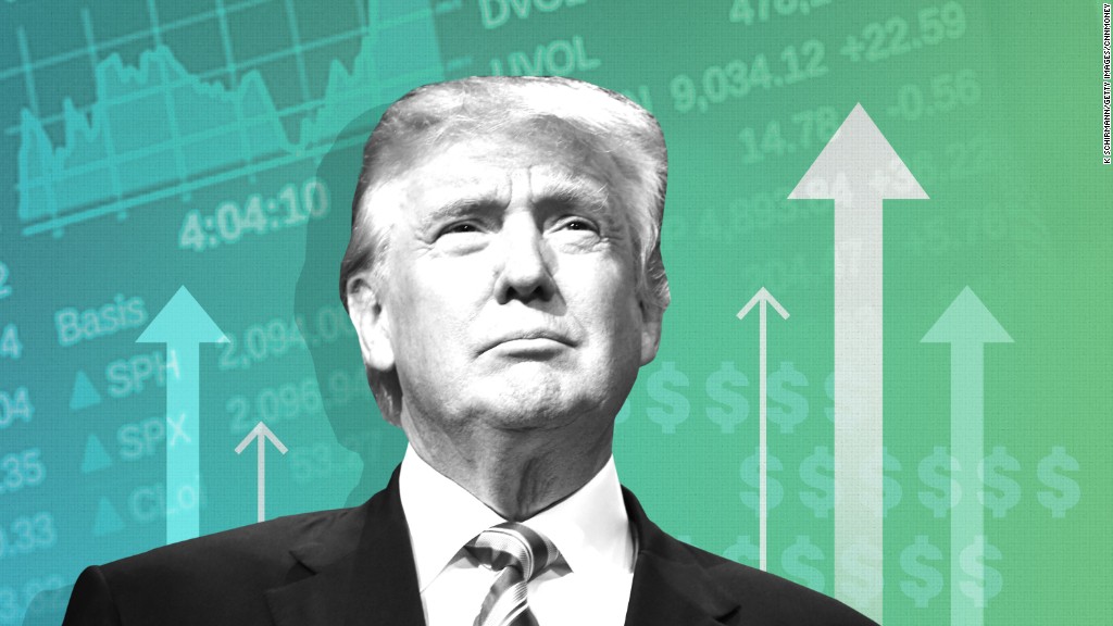 Shares are breaking information once more.  But is Trump the explanation?