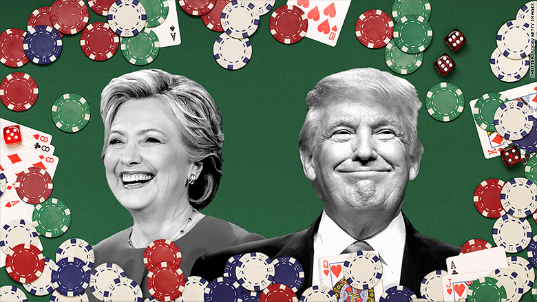 election 2016 betting donald trump hillary clinton