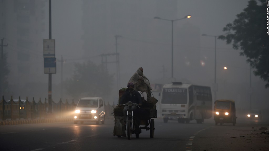 See how bad Delhi's pollution is