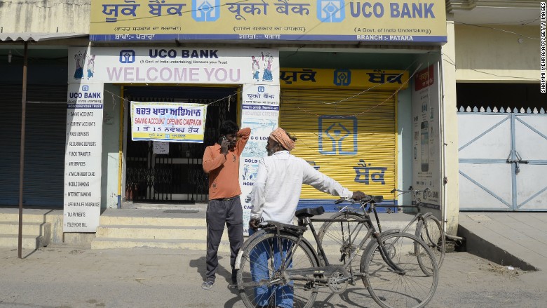 india bank shutdown