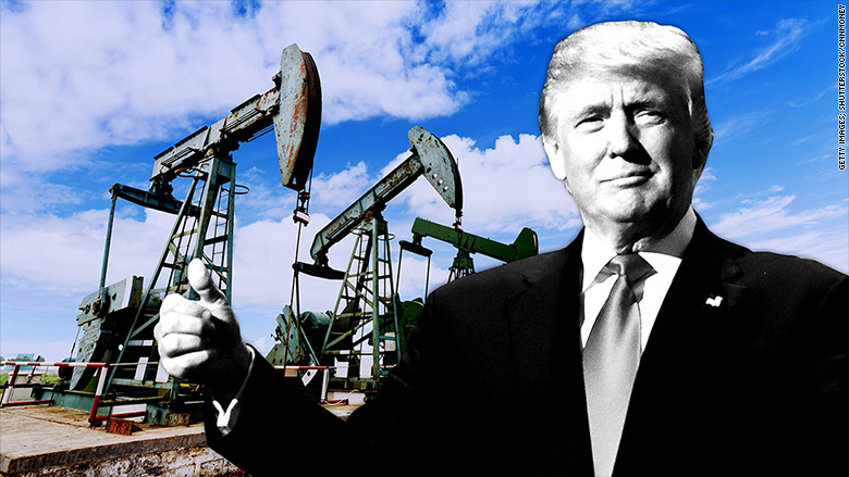 trump oil pumps