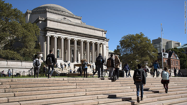 most expensive colleges 2016 columbia