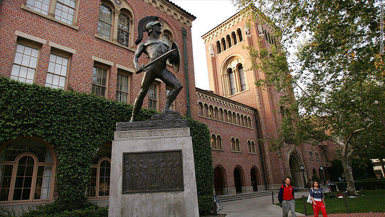 most expensive colleges 2016 university of southern california