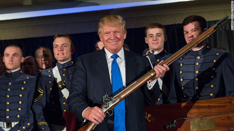 donald trump gun