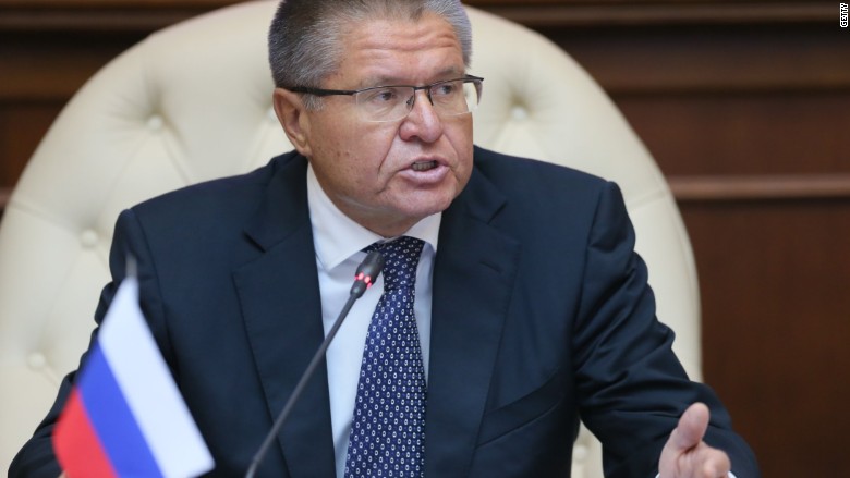 Russia Economic Development Minister Alexei Ulyukayev 