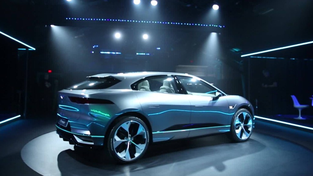 Jaguar unveils first electric car