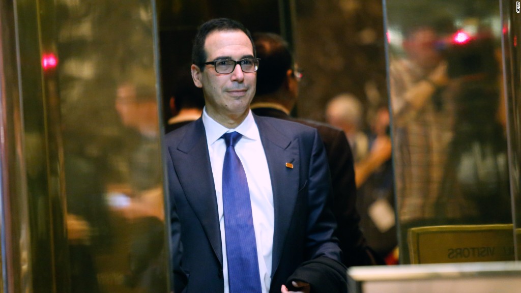 Steve Mnuchin in 90 seconds