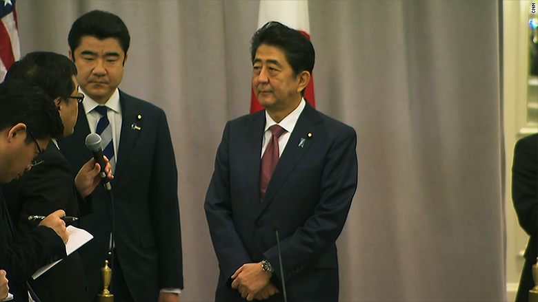 shinzo abe japanese pm