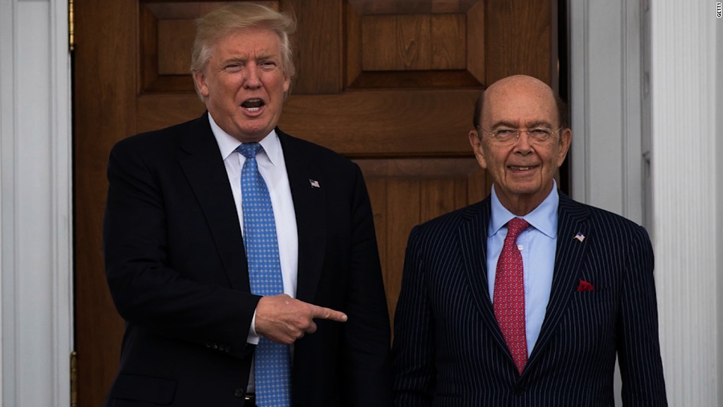 Wilbur Ross considered for commerce secretary