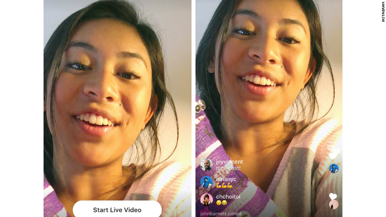 instagram live video