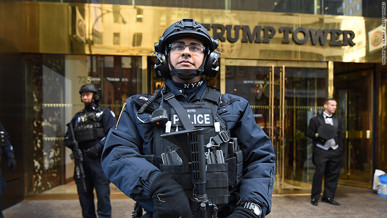 trump tower security