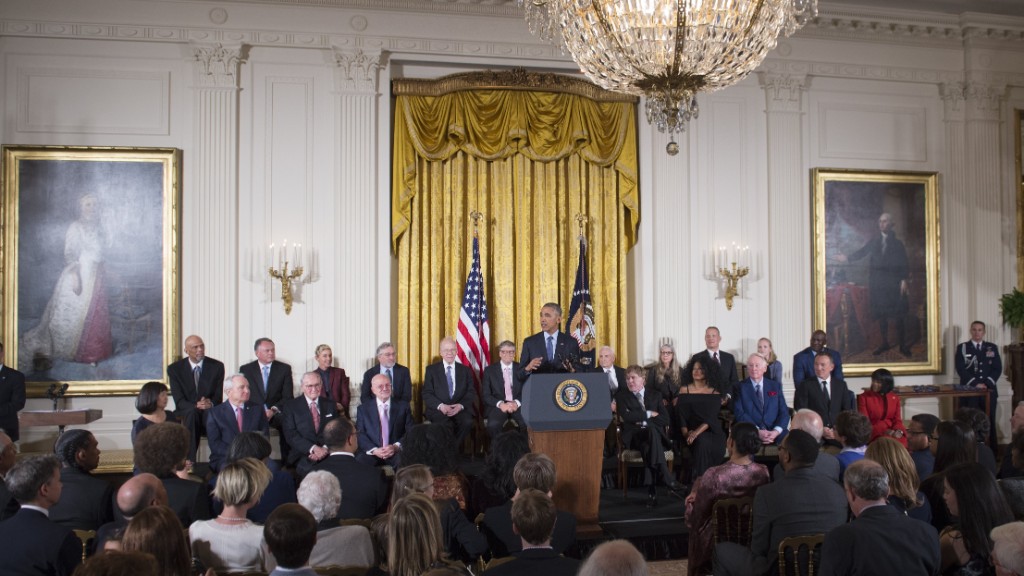 Obama awards Medal of Freedom to honorees