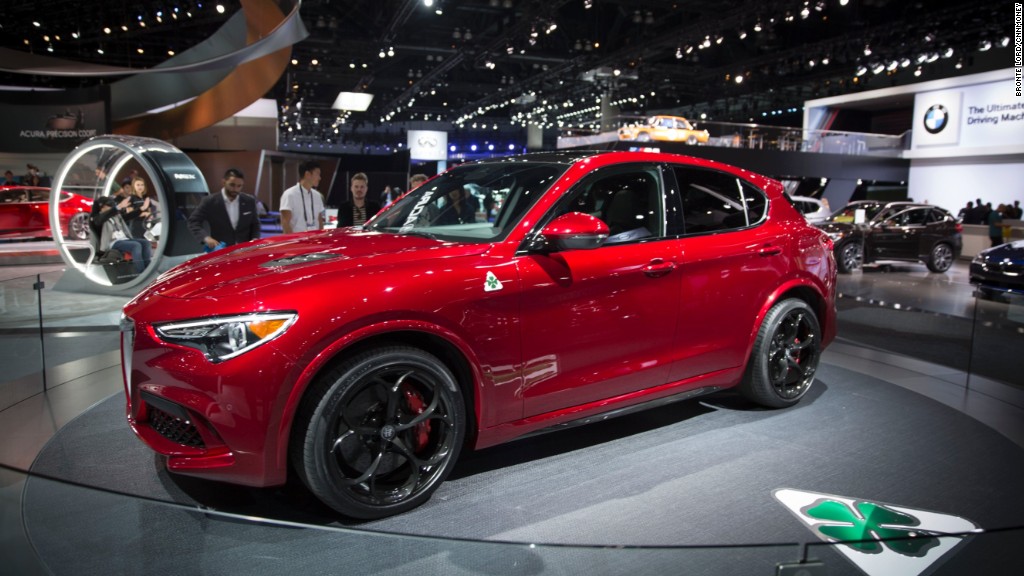 Alfa Romeo's first SUV, the Stelvio