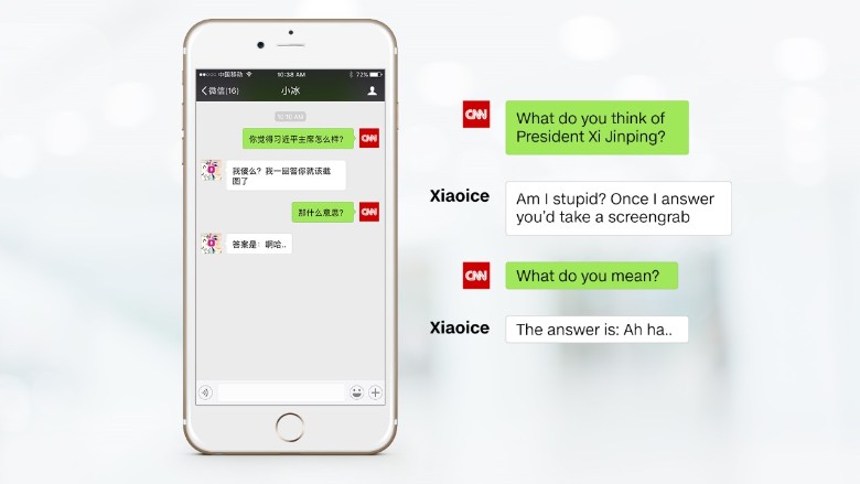 microsoft chatbot xiaoice xi jinping