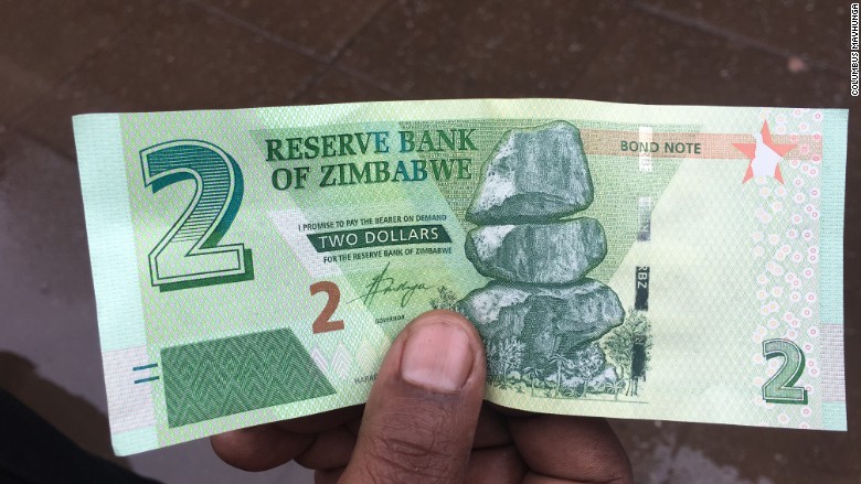 zimbabwe new bond notes