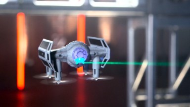 Star Wars drones battle mid-air at 35mph