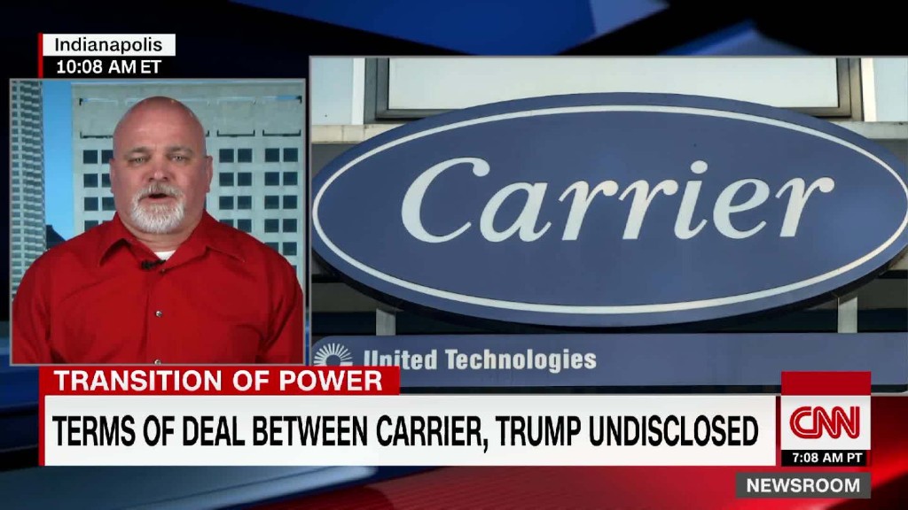 Carrier worker: Details of Trump deal still unknown