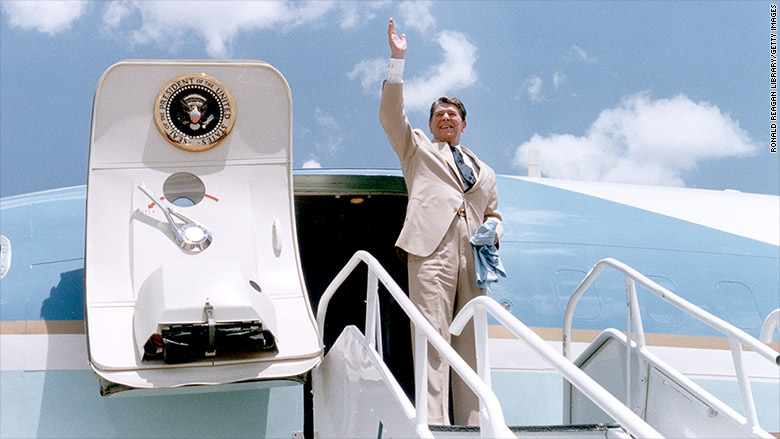 air force one reagan 