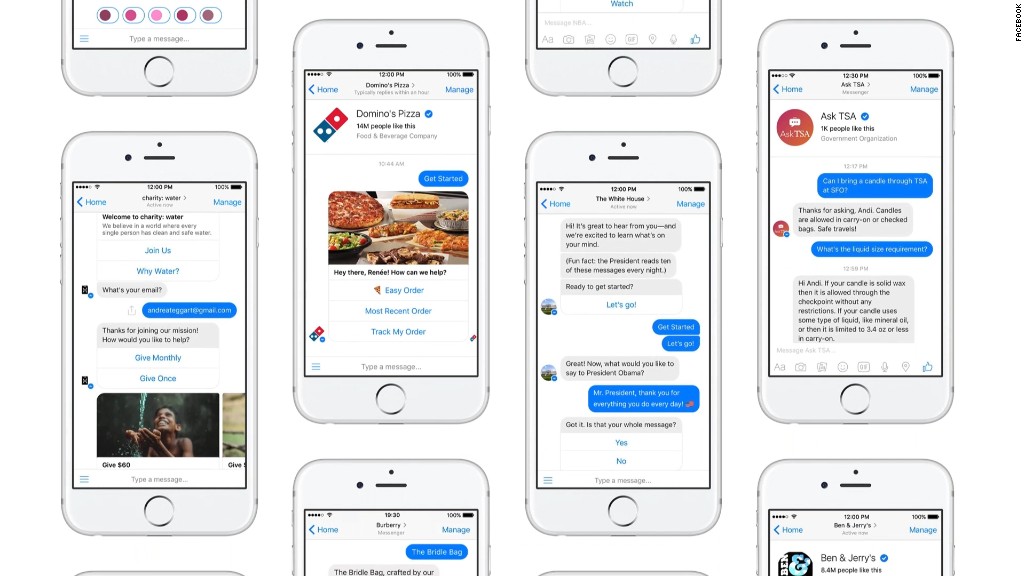 FB Messenger bots replace customer service for brands