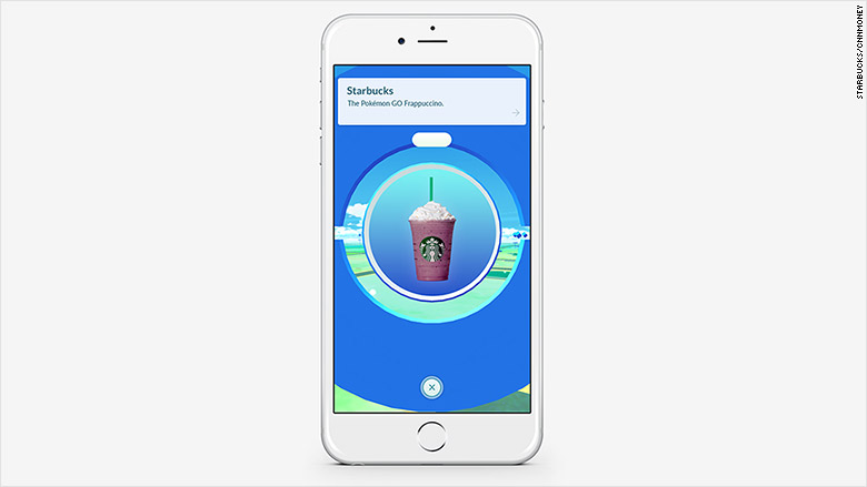 starbucks pokemon go drink